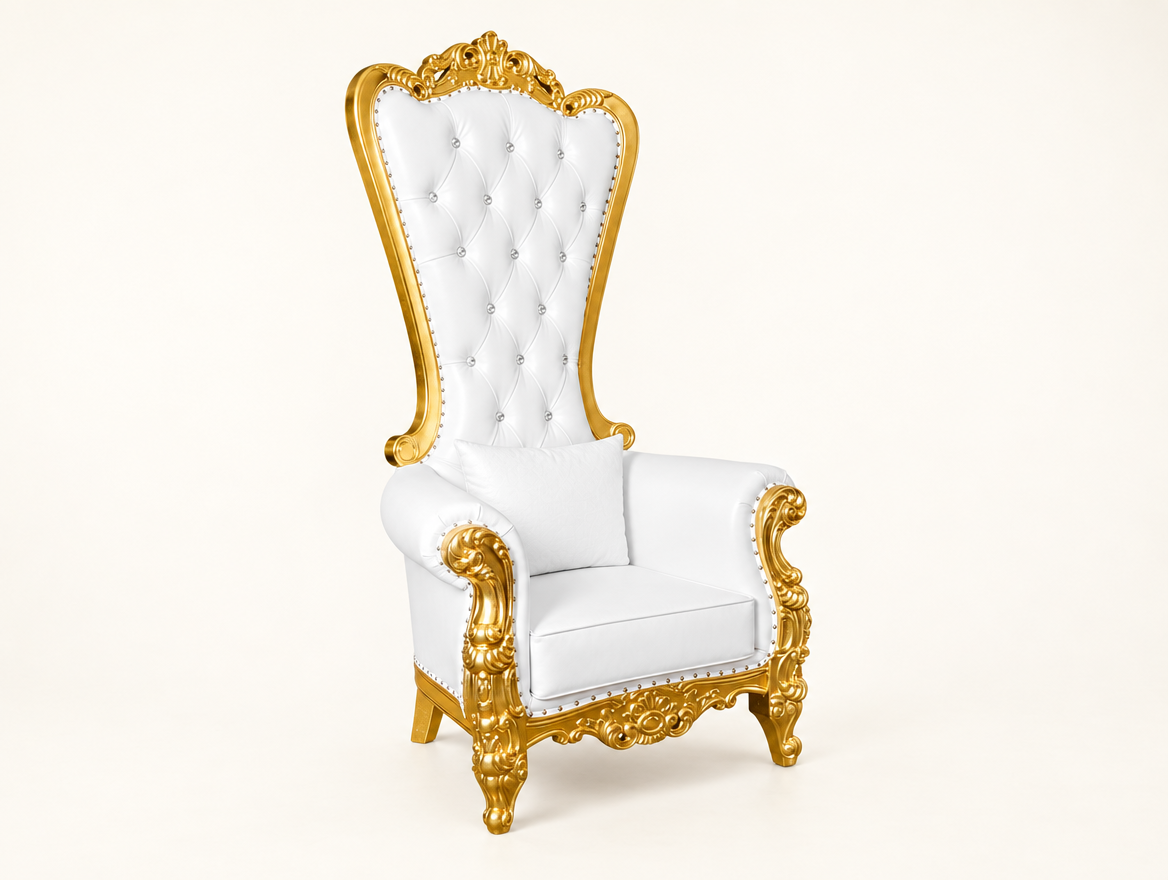 Gold Throne Chair