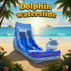 Dolphin Water Slide 15 ft