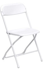 White Folding Chairs